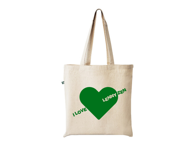 i love lenny zen tote